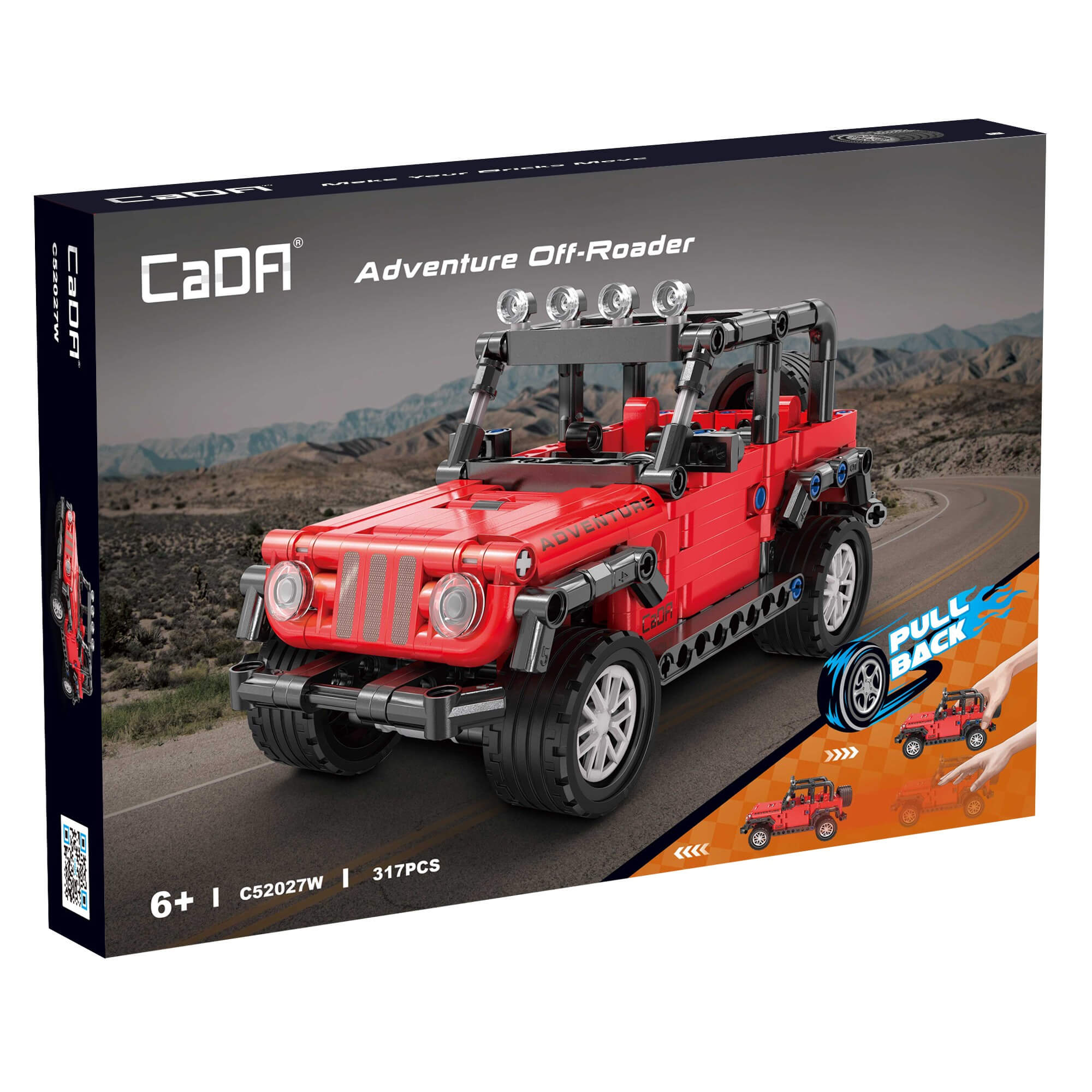 CaDA auto jeep Adventure Off Roader