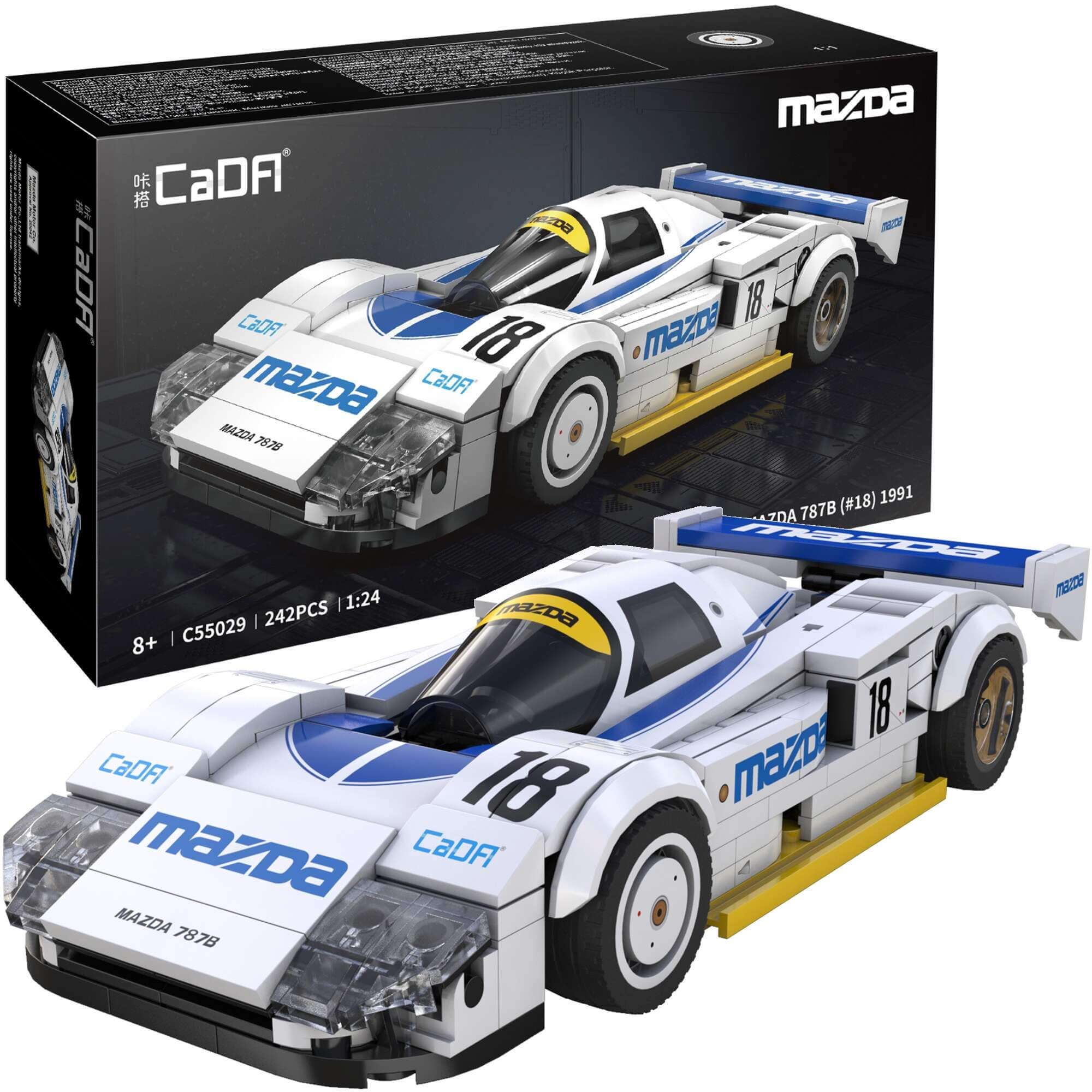 CaDA samochod sportowy Mazda 787B CaDA samochod sportowy Mazda 787B