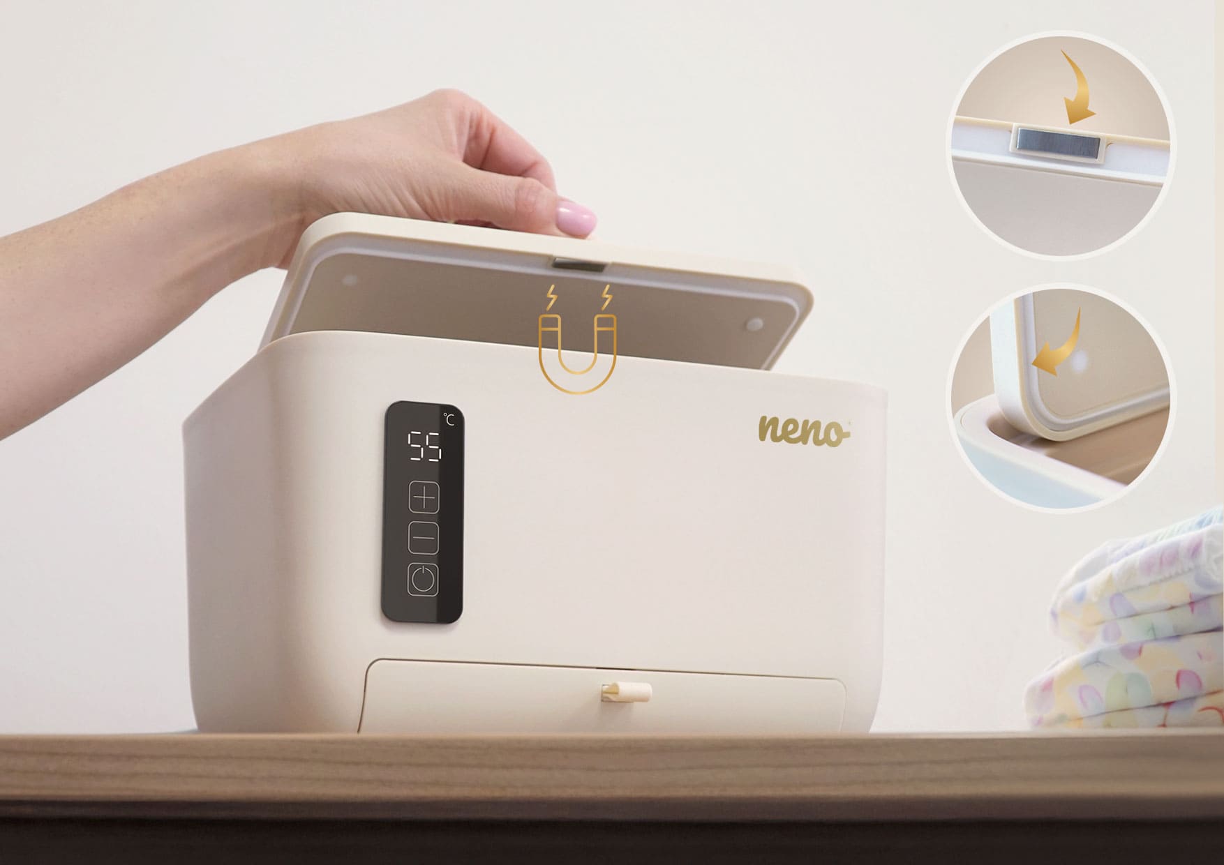 Neno Calme pokrywa zapobiega utracie ciepla