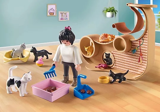 Playmobil Kocia kawiarnia 71744 Playmobil Kocia kawiarnia 71744