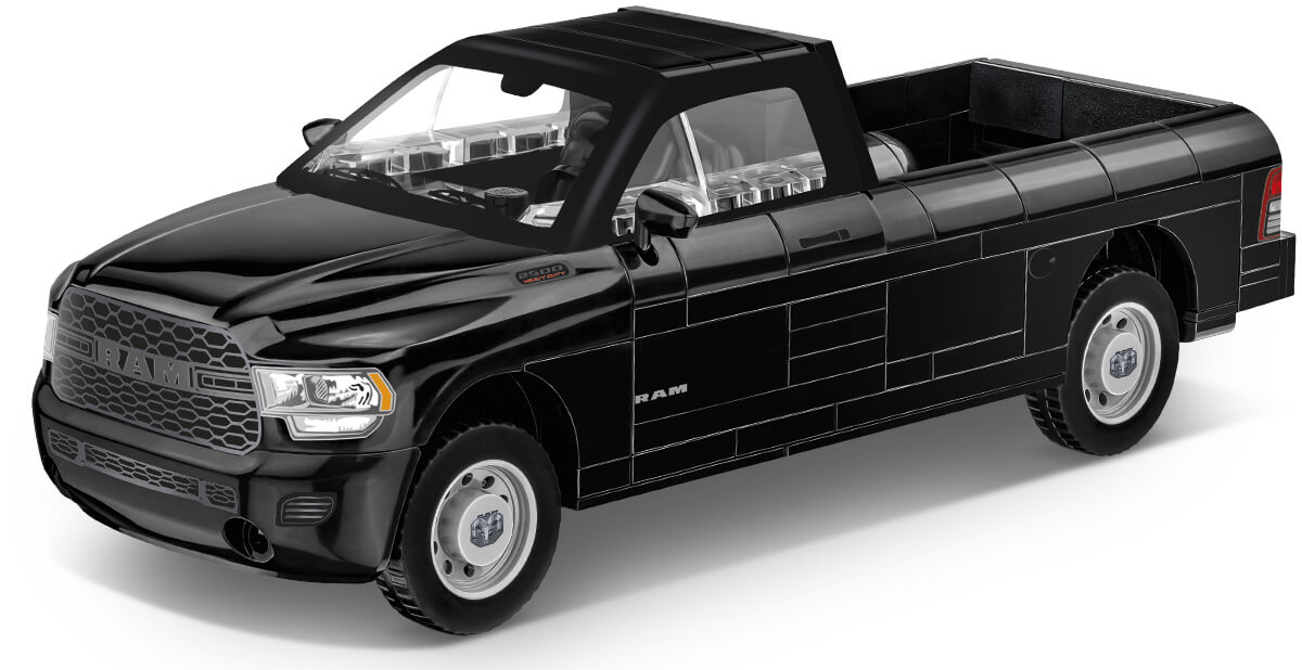 RAM 2500 model z klockow RAM 2500 model z klockow