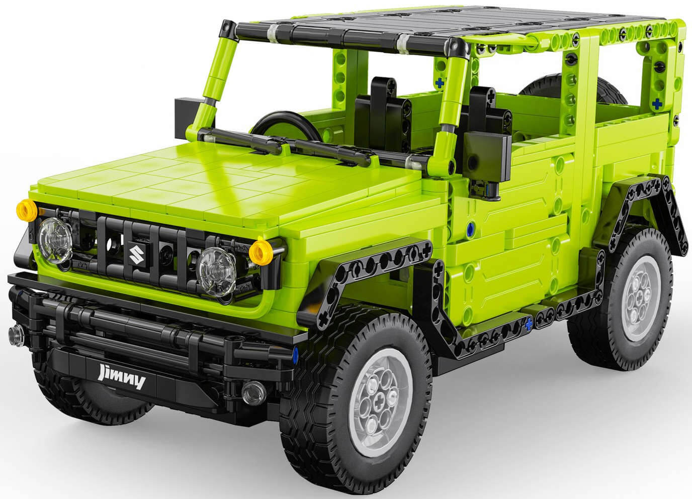 Suzuki Jimny z klockow zdalnie sterowany RC