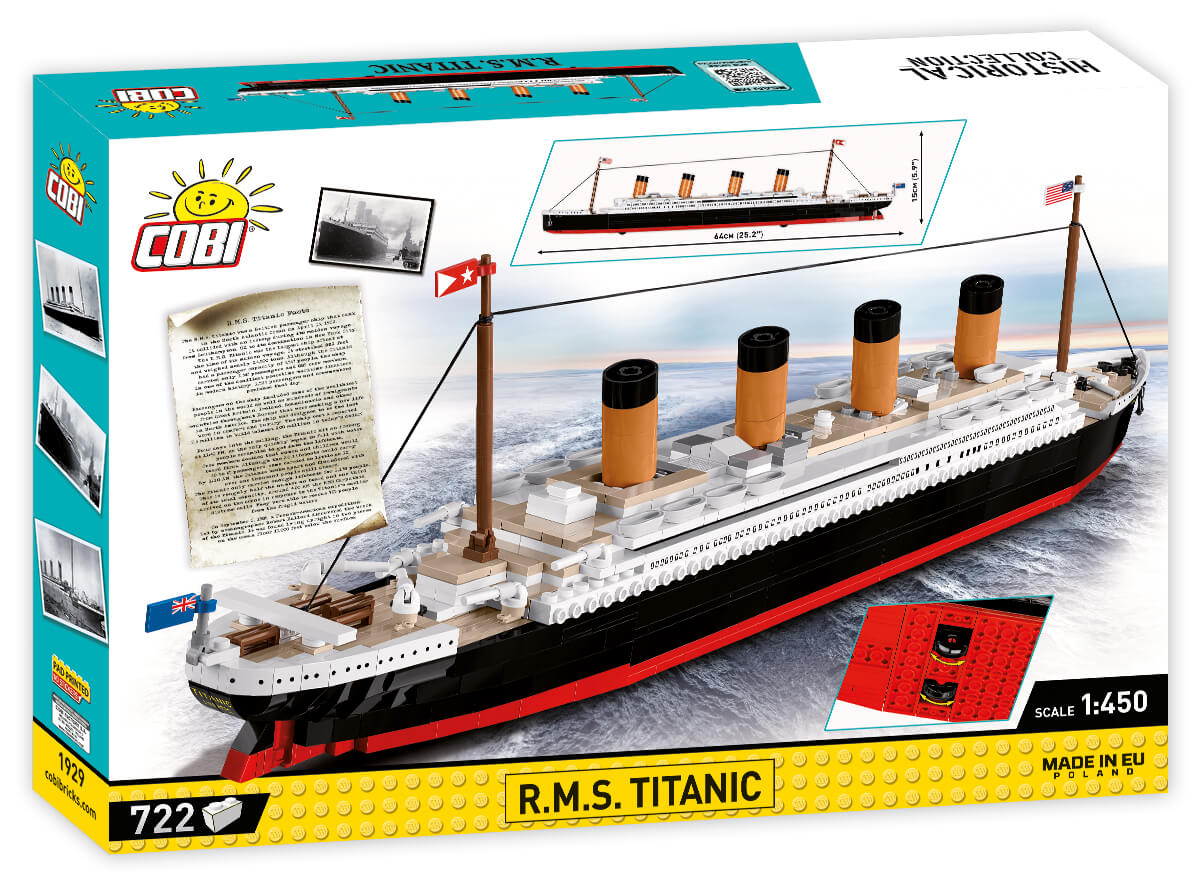 TITANIC 722 elementow