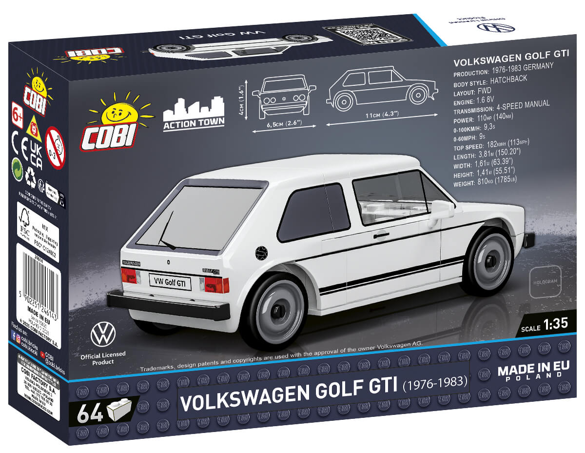 Volkswagen GOLF GTI 1976 auto z klockow