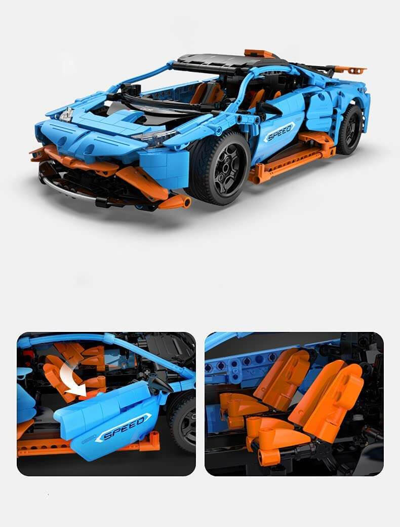 Auto wyscigowe Speed Cowboy elementy 1 Auto wyscigowe Speed Cowboy elementy 1