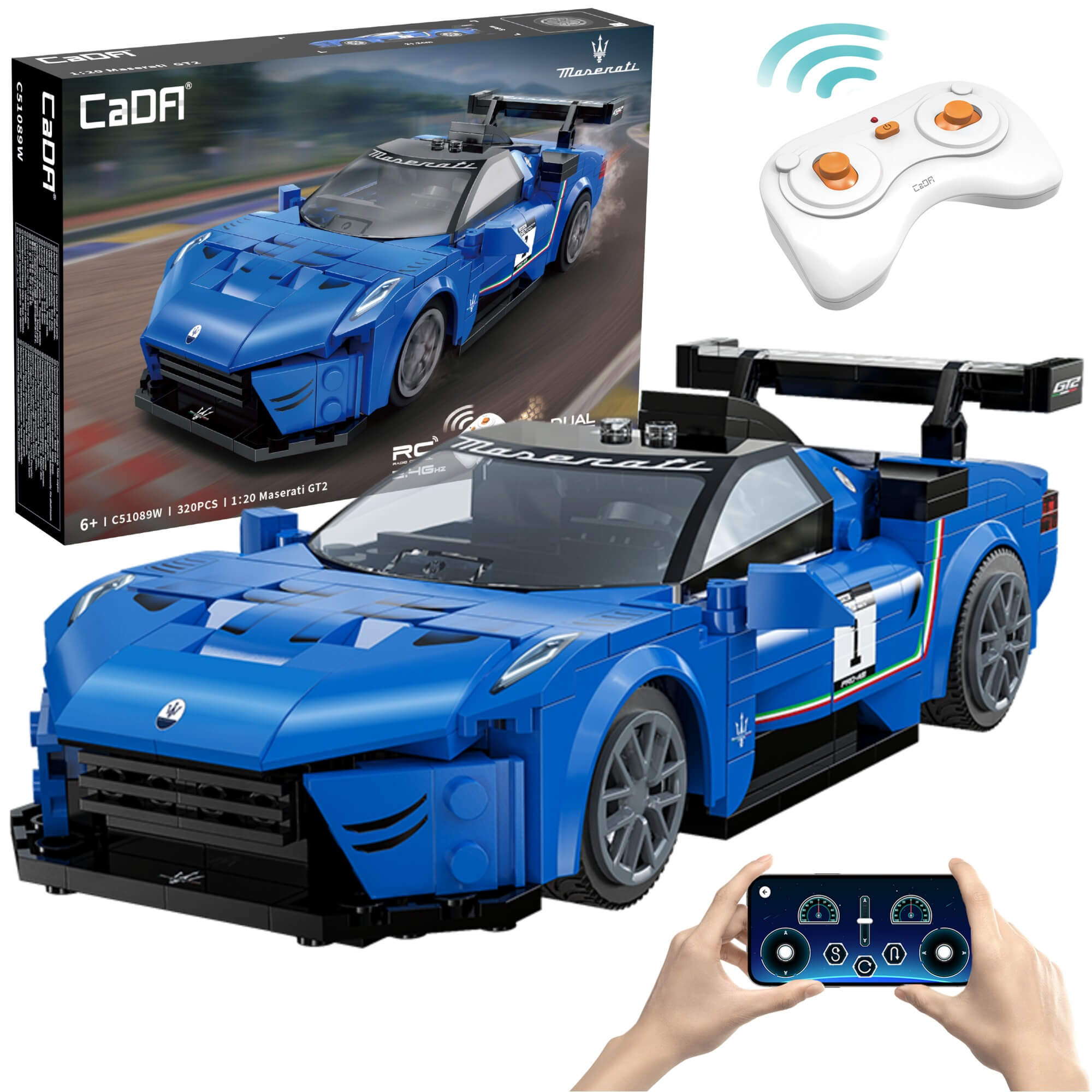 CaDA Maserati GT2 RC Dual Mode CaDA Maserati GT2 RC Dual Mode