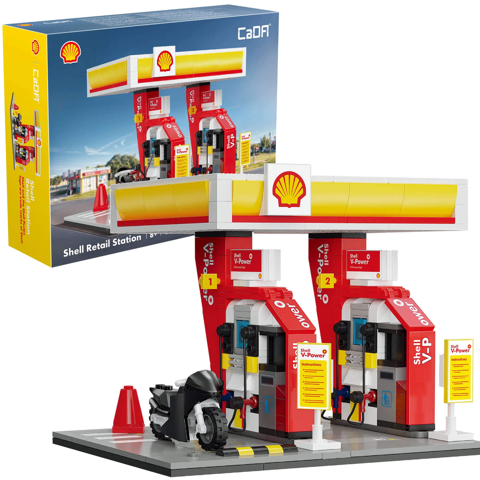 Cada Shell Stacja detaliczna Cada Shell Stacja detaliczna