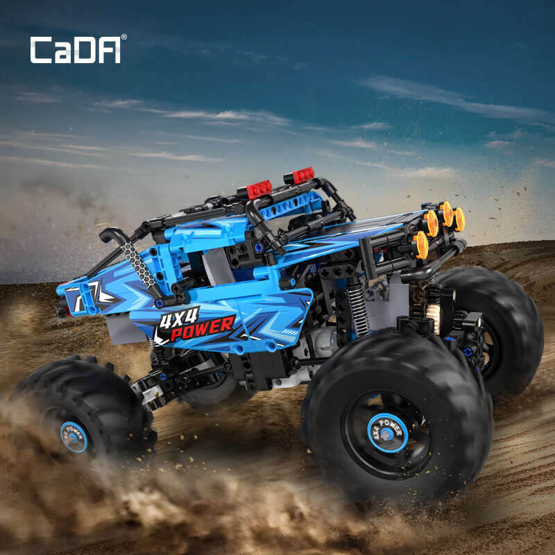 Monster Truck RC w akcji Monster Truck RC w akcji