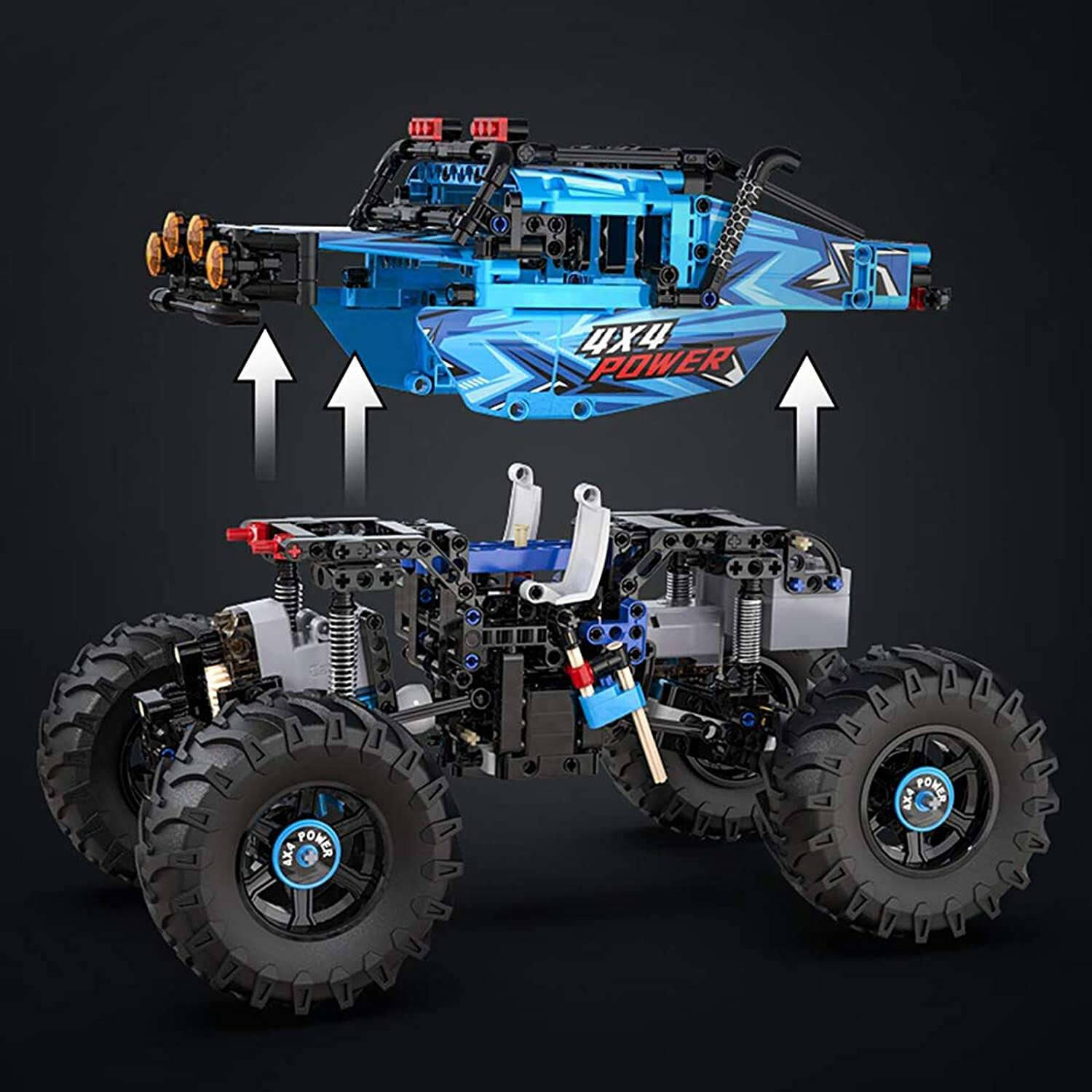 Monster Truck Samochod RC swiatla LED Monster Truck Samochod RC swiatla LED