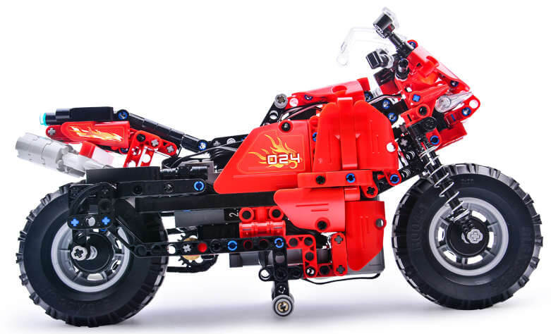 Motocykl wyscigowy zdalnie sterowany Motocykl wyscigowy zdalnie sterowany