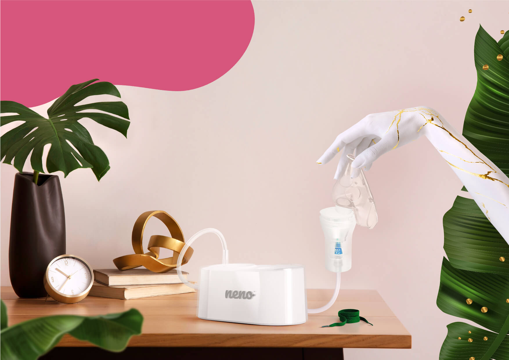 Neno Sano nebulizator nowoczesny i funkcjonalny
