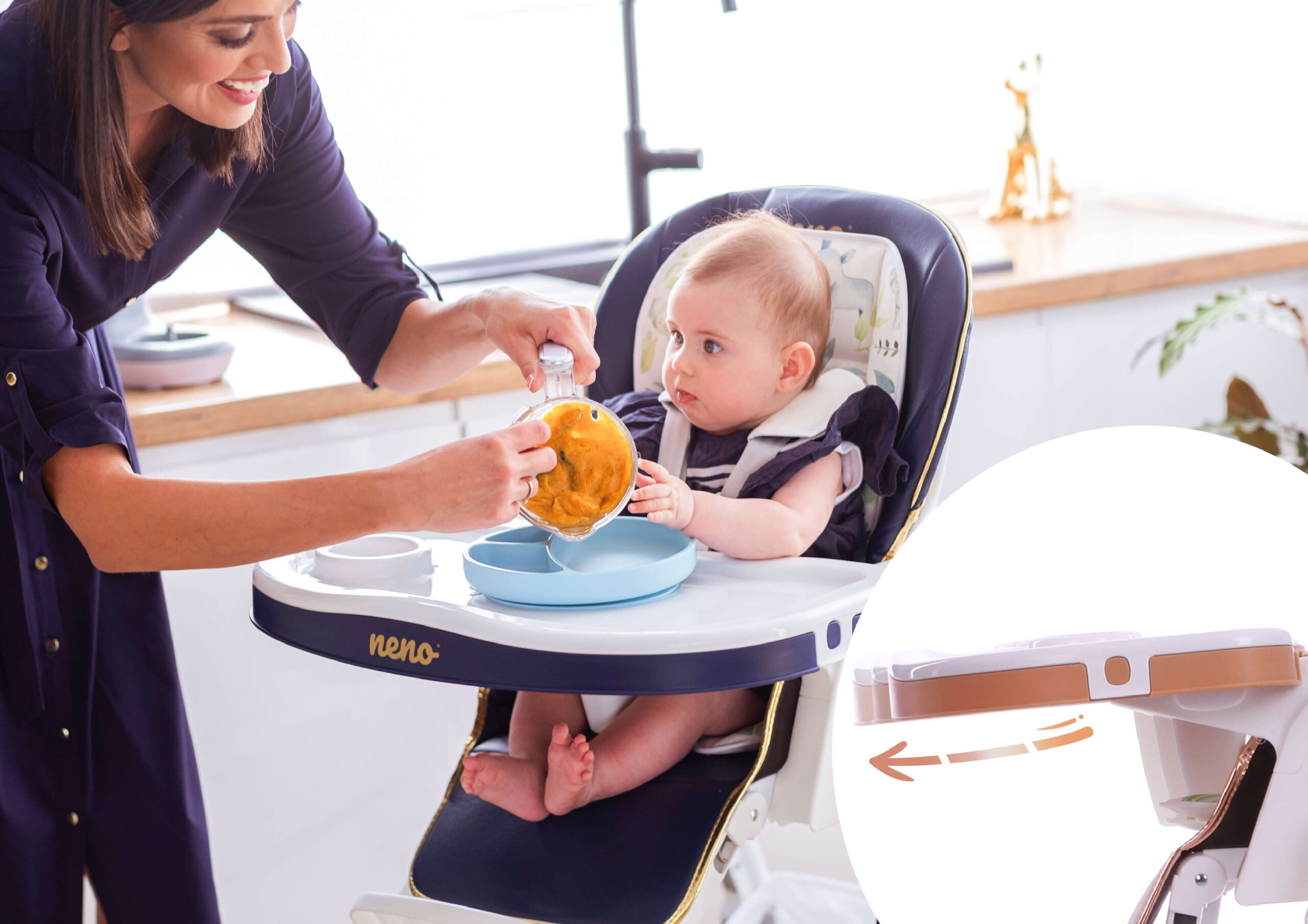 Neno Sedi 3 pozycje tacki