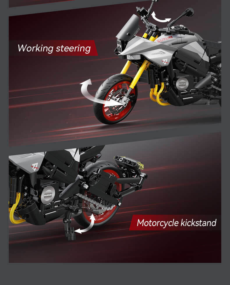 Suzuki Katana elementy ruchome modelu 1 Suzuki Katana elementy ruchome modelu 1