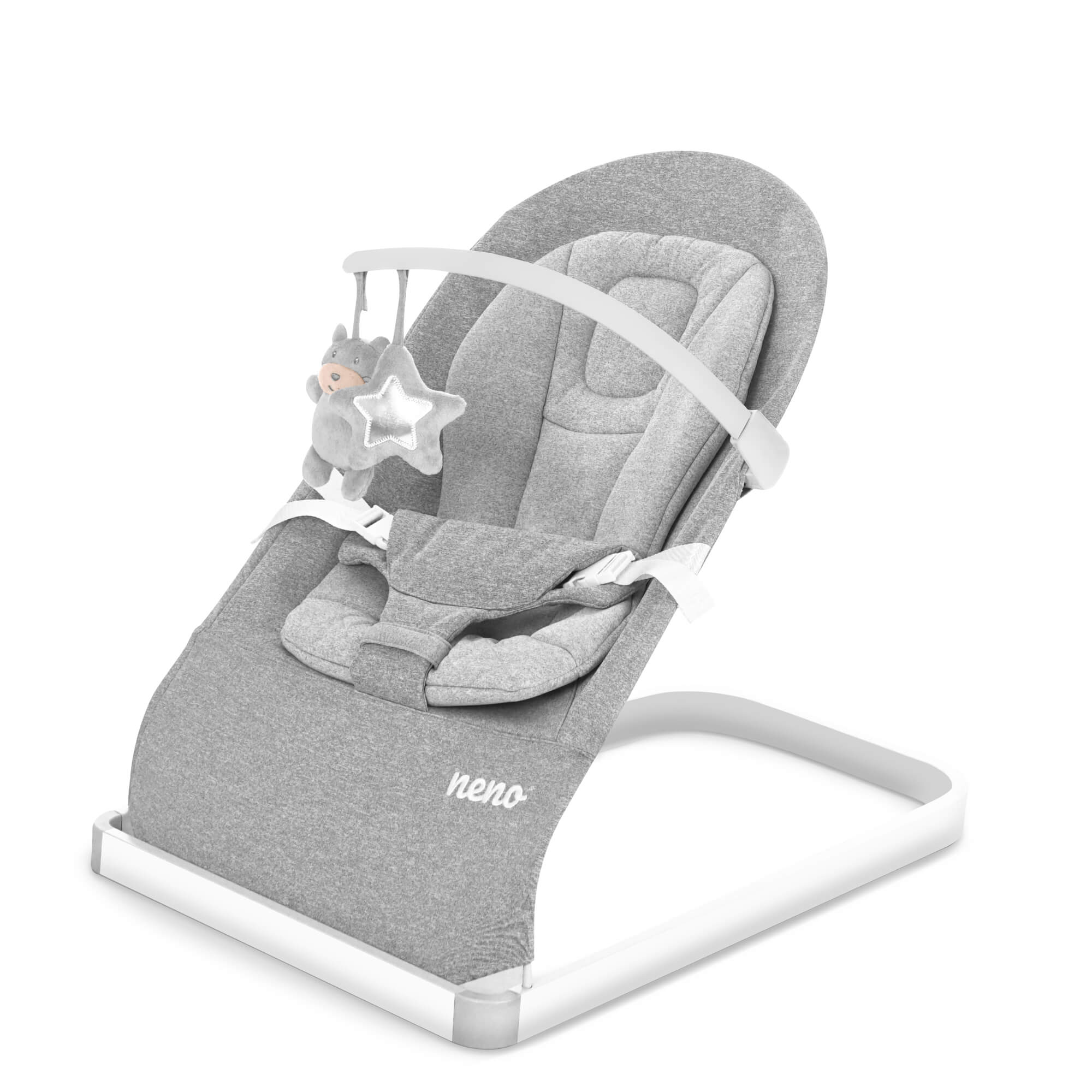neno chiaro lezaczek dla niemowlat grey