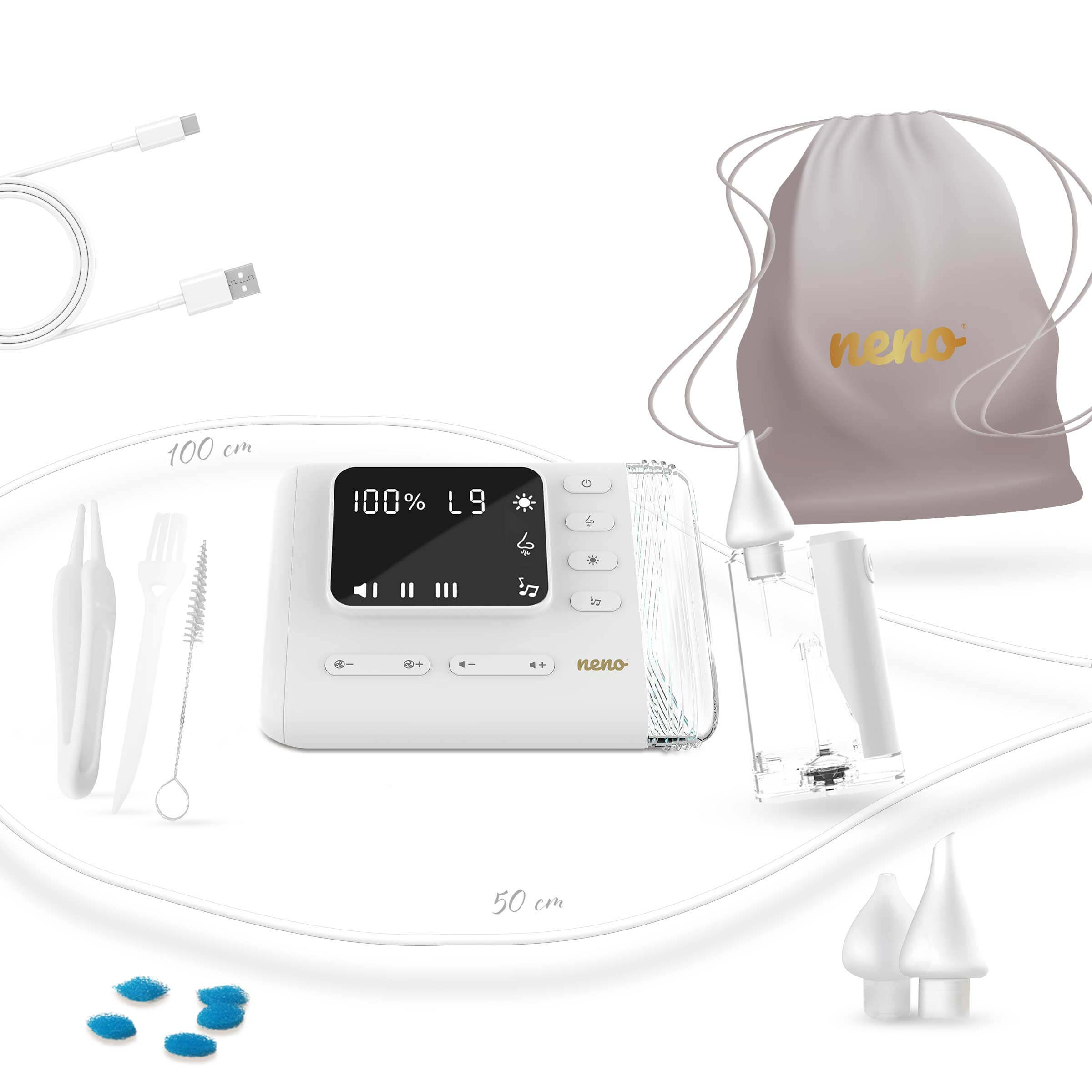 neno nariz aspirator zestaw