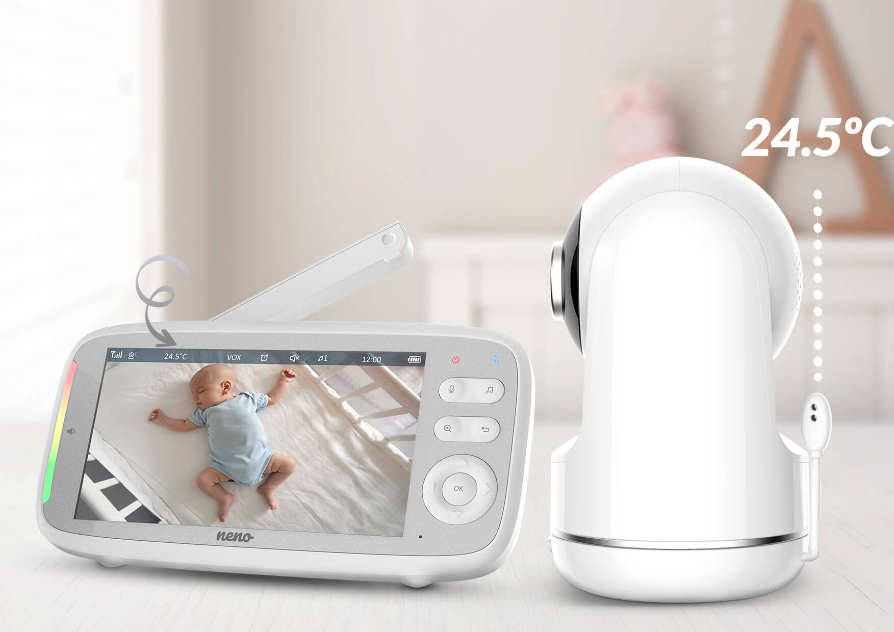 Neno Vista monitorowanie temperatury