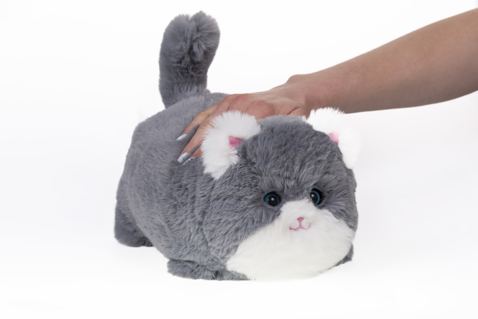 Interaktywny kot szary Huggy Luv