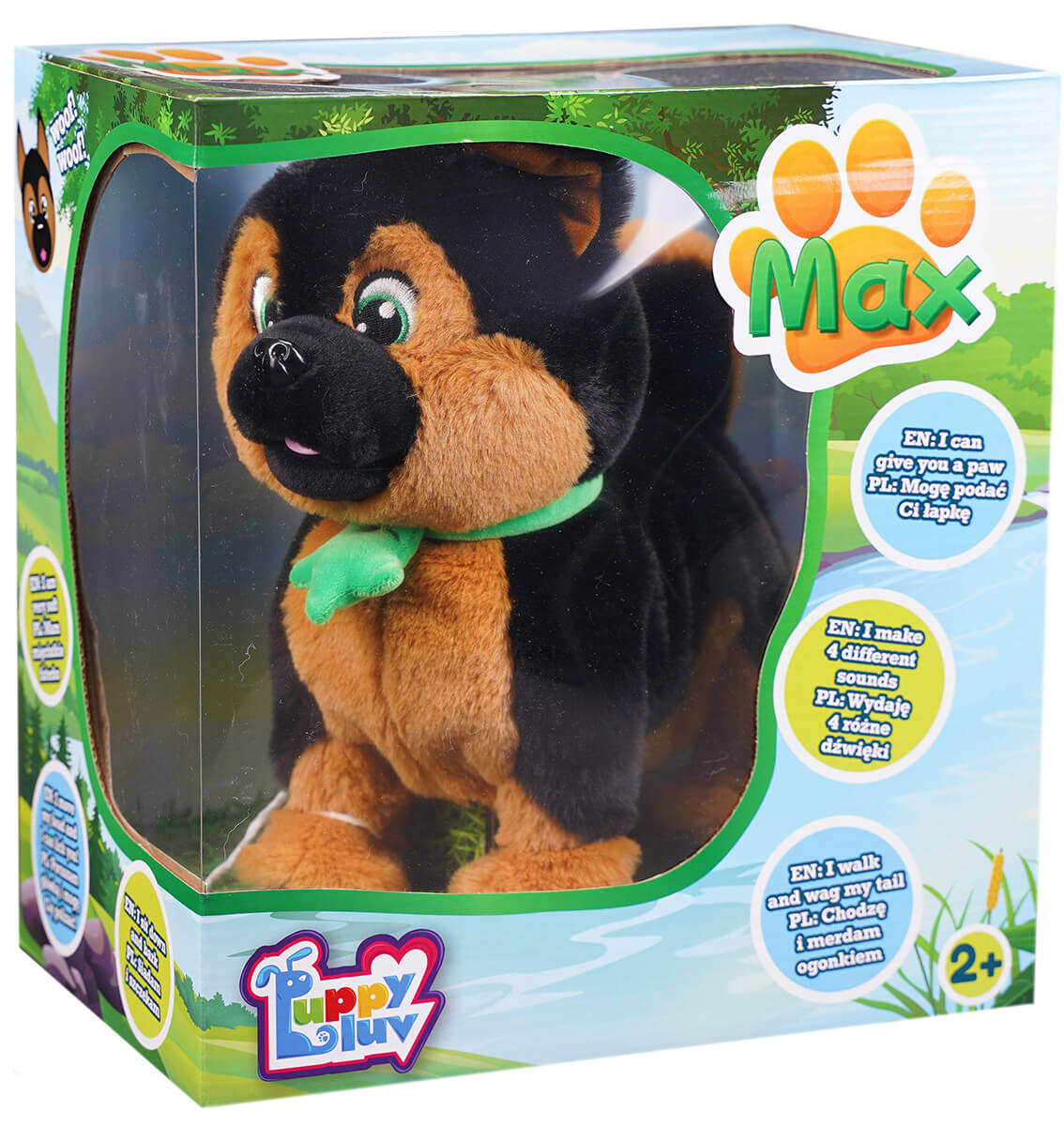 Interaktywny piesek owczarek niemiecki MAX DKO0866