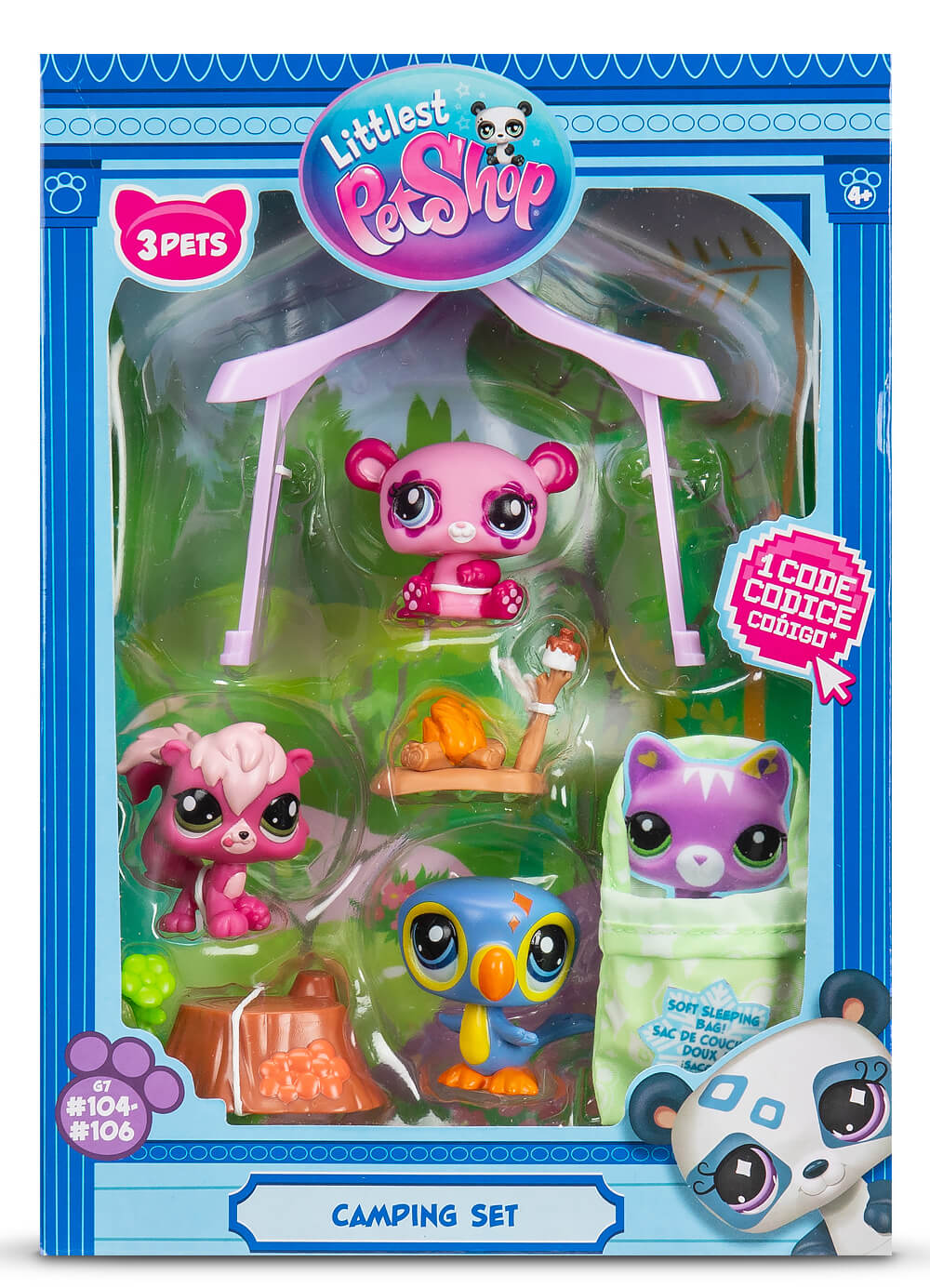 Littlest Pet Shop zestaw Camping