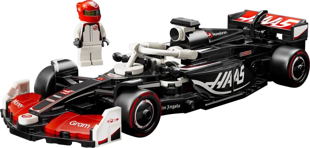 LEGO 77250 Money GramHaas VF 24 – złożony model bolidu F1