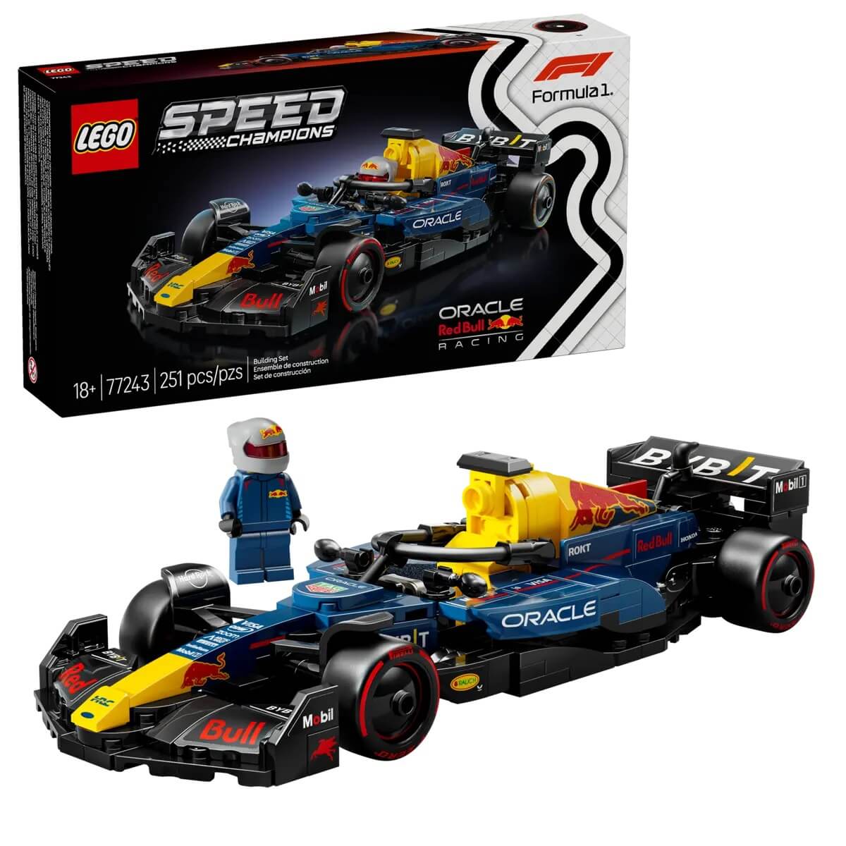 LEGO Speed Champions 77243 Red Bull RB20 opakowanie