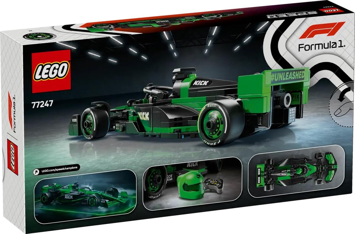 LEGO Speed Champions 77247 – Bolid F1 KICK Sauber Team C44