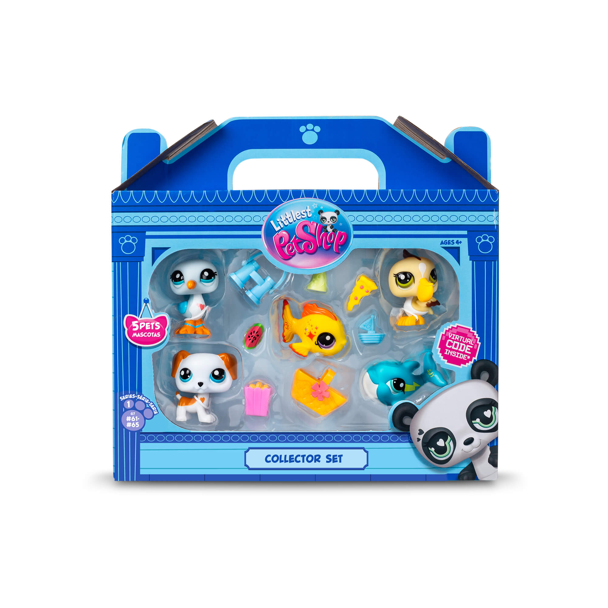 Littlest Pet Shop Zestaw PLAŻA – opakowanie z 5 figurkami G7