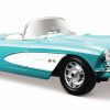 MAISTO 31275 CHEVROLET CORVETTE 1957 1 24