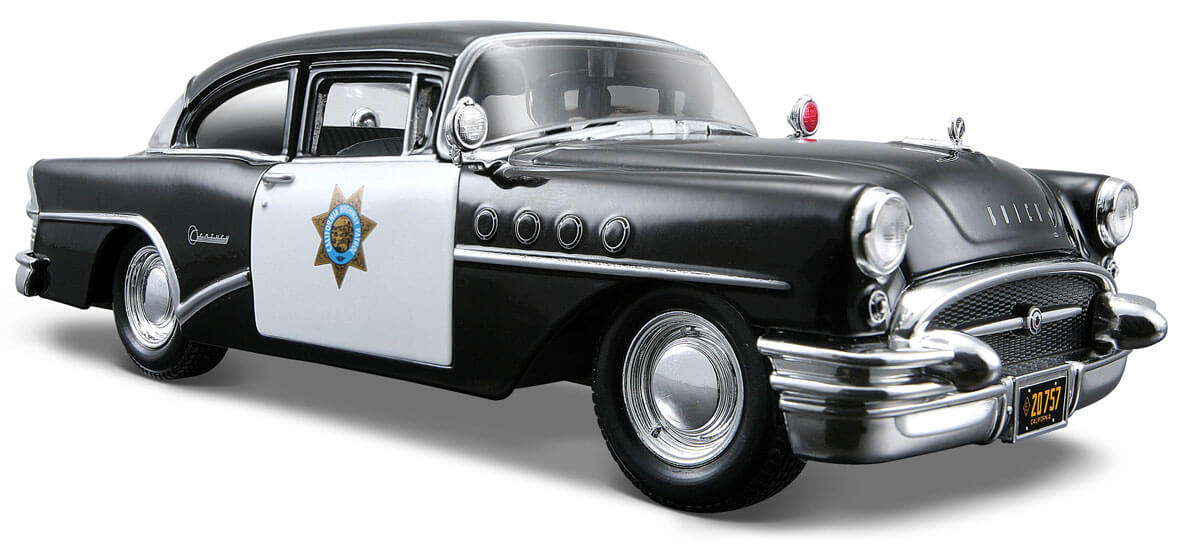 MAISTO 31295 BUICK CENTURY 1955 POLICJA 1 26