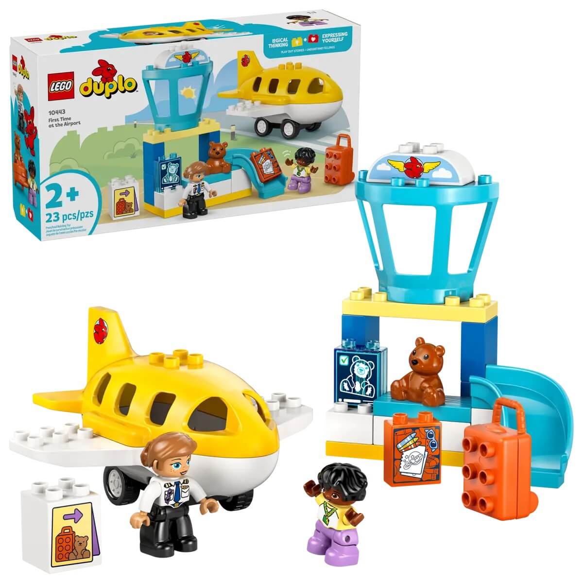 Pudełko i zawartość zestawu LEGO Duplo 10443