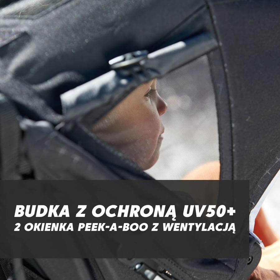 Baby Jogger Summit X3 budka UV i wentylacja Baby Jogger Summit X3 budka UV i wentylacja