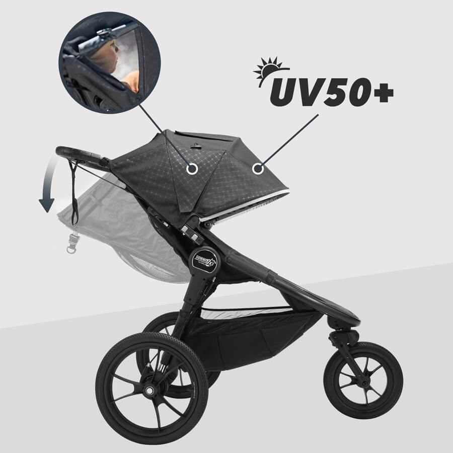 Baby Jogger Summit X3 budka i oparcie Baby Jogger Summit X3 budka i oparcie