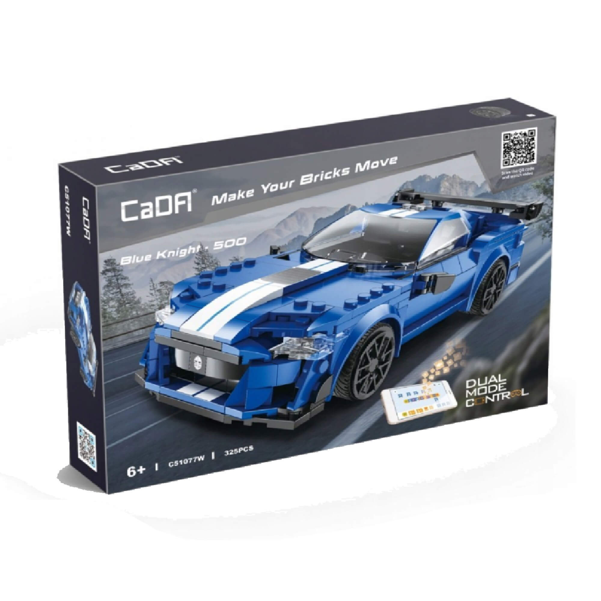 CaDA Blue Knight 500 RC opakowanie zestawu