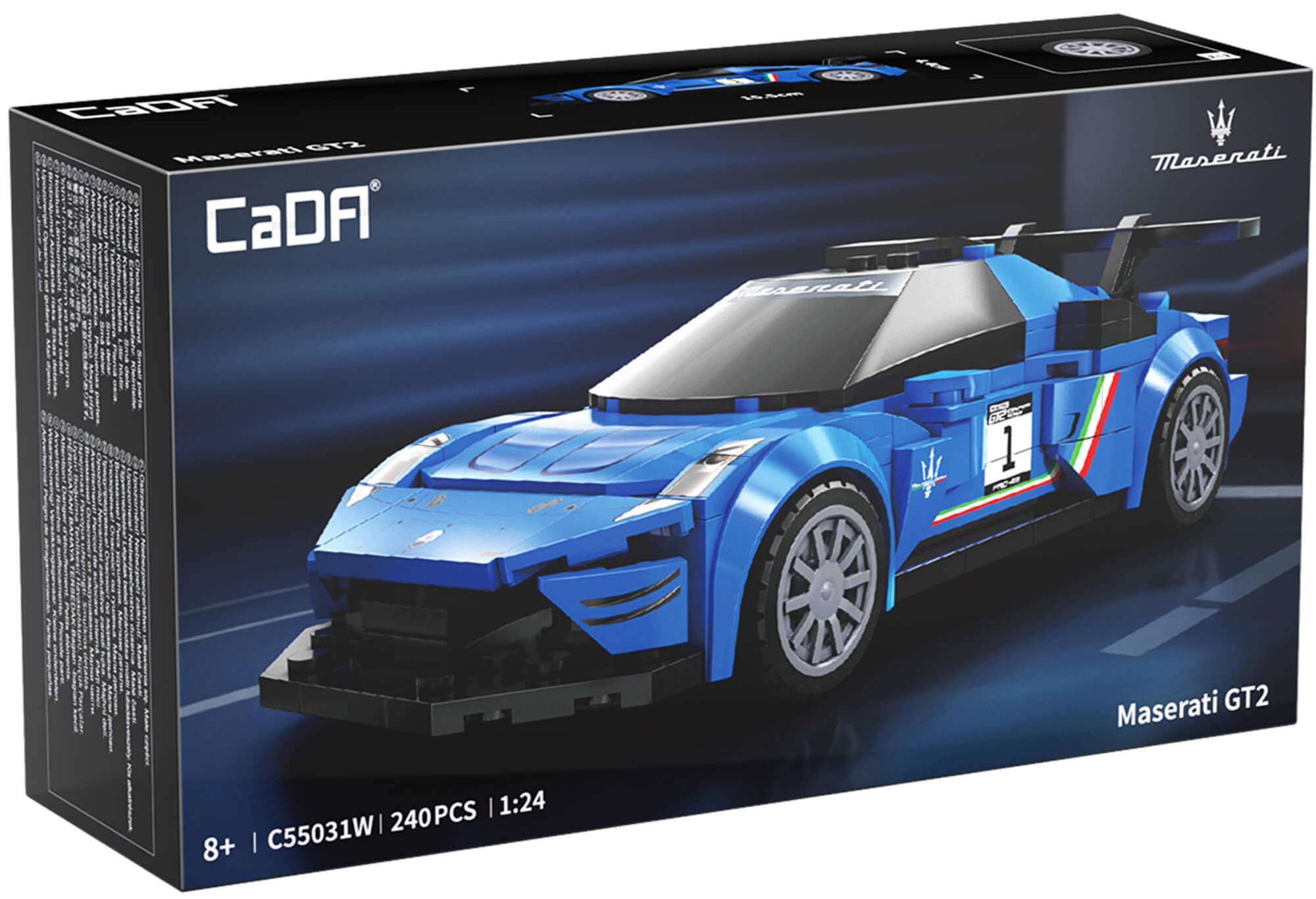 CaDA Maserati GT2 C55031W klocki konstrukcyjne w pudełku