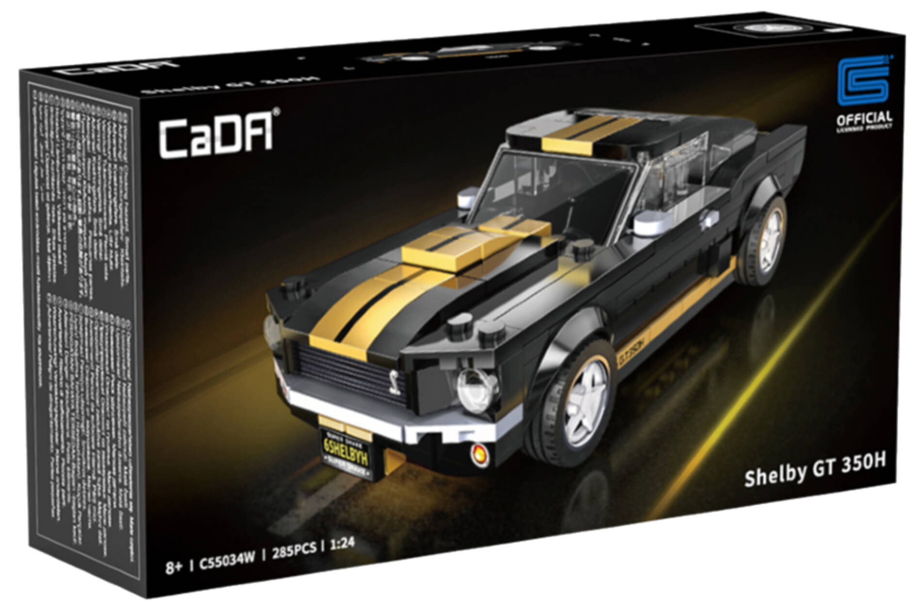 CaDA Shelby GT 350H C55034W – klocki konstrukcyjne w pudełku