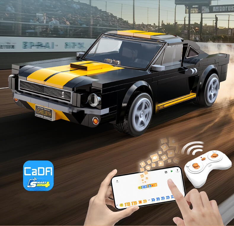 CaDA Shelby GT 350H RC – jazda sterowana pilotem