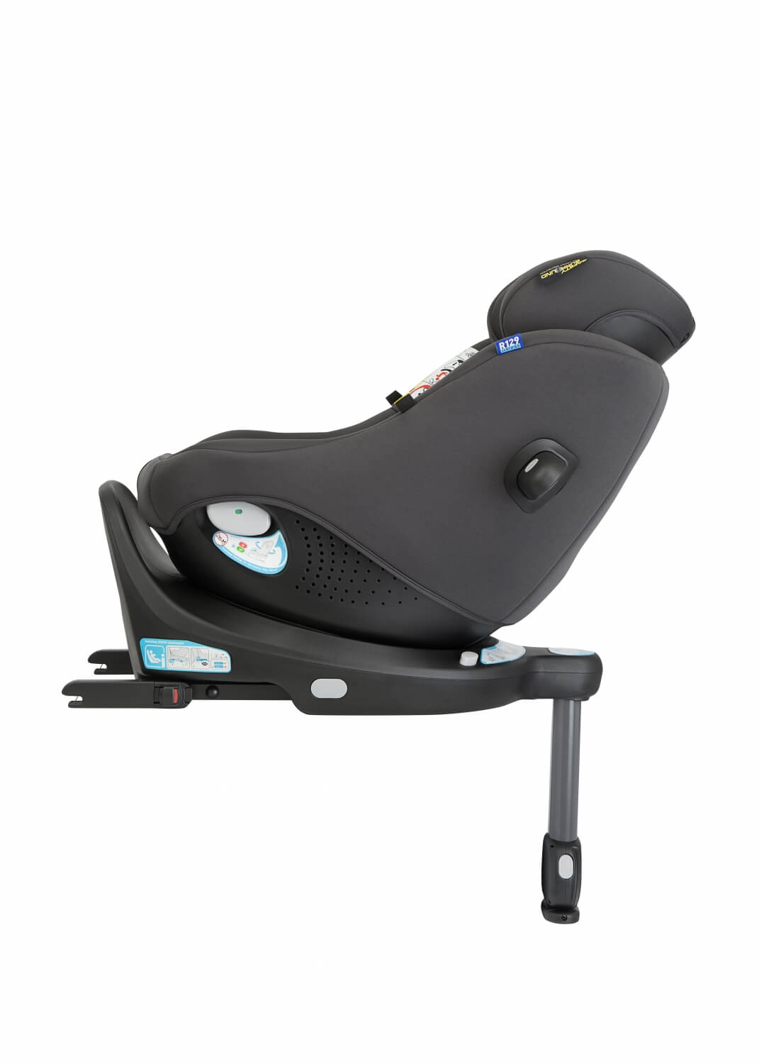 Fotelik Graco Turn2Me DLX R129 montowany tyłem do kierunku jazdy RWF