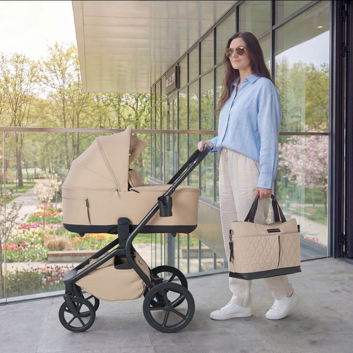 Koła ETPU wózka Future Design Inspiro 2w1