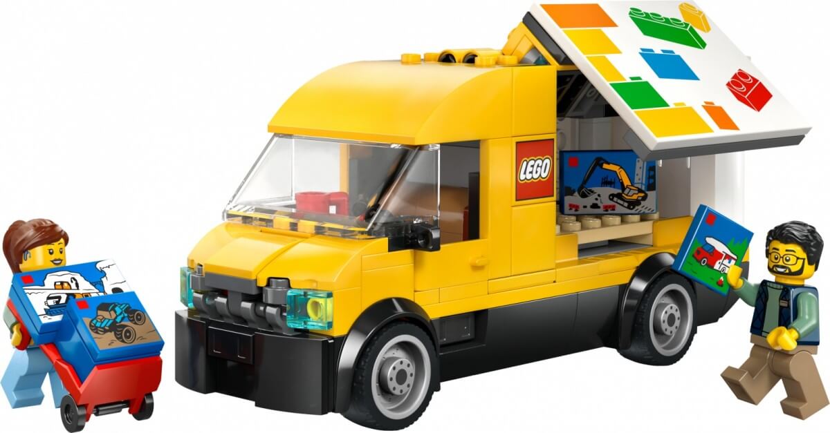 LEGO City 60500 Furgonetka LEGO złożony model