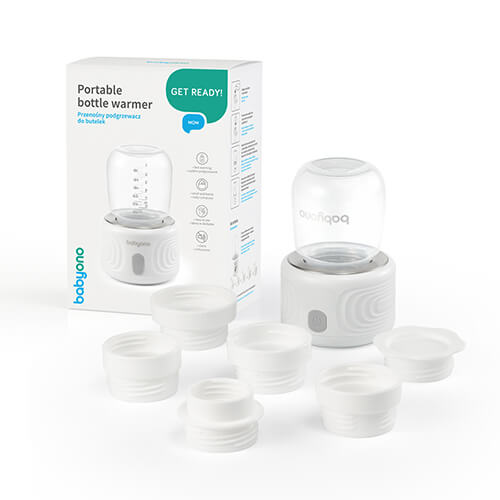 Podgrzewacz BabyOno z butelką 180 ml