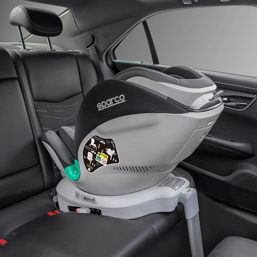 Sparco Kids SK6000i – obrotowy fotelik samochodowy i Size Sparco Kids SK6000i – obrotowy fotelik samochodowy i Size