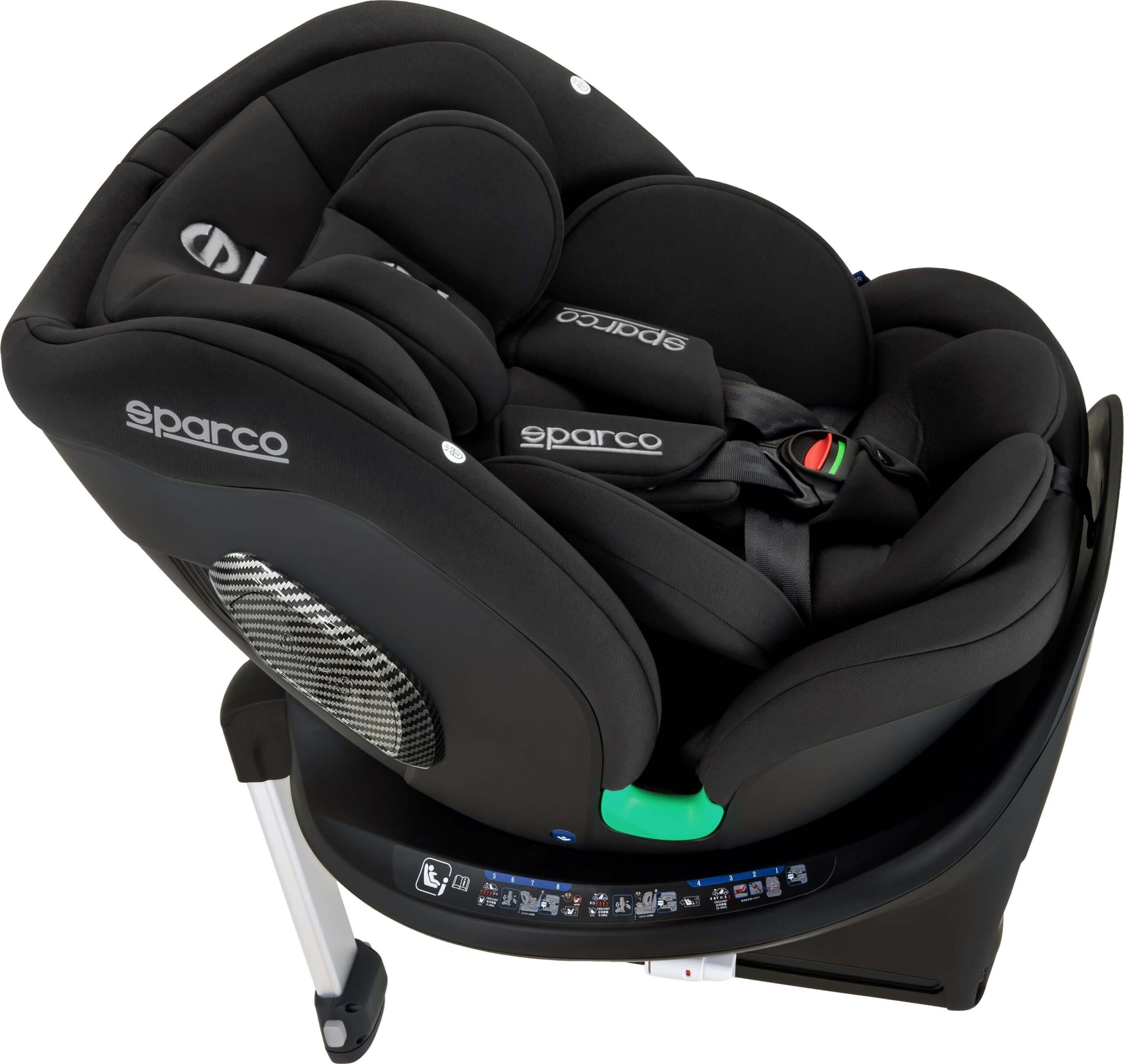 Sparco Kids SK7000i – obrotowy fotelik samochodowy i Size Sparco Kids SK7000i – obrotowy fotelik samochodowy i Size