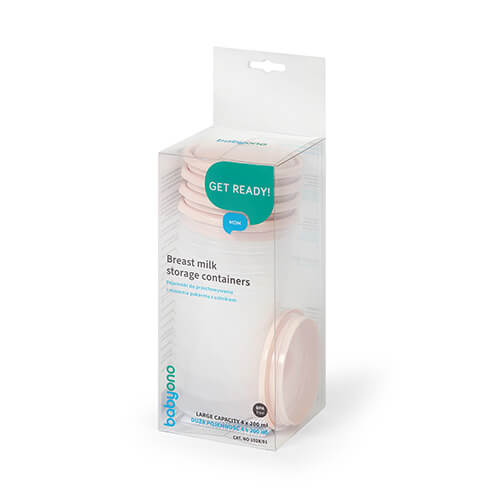 Zestaw BabyOno 4 pojemniki + ustnik