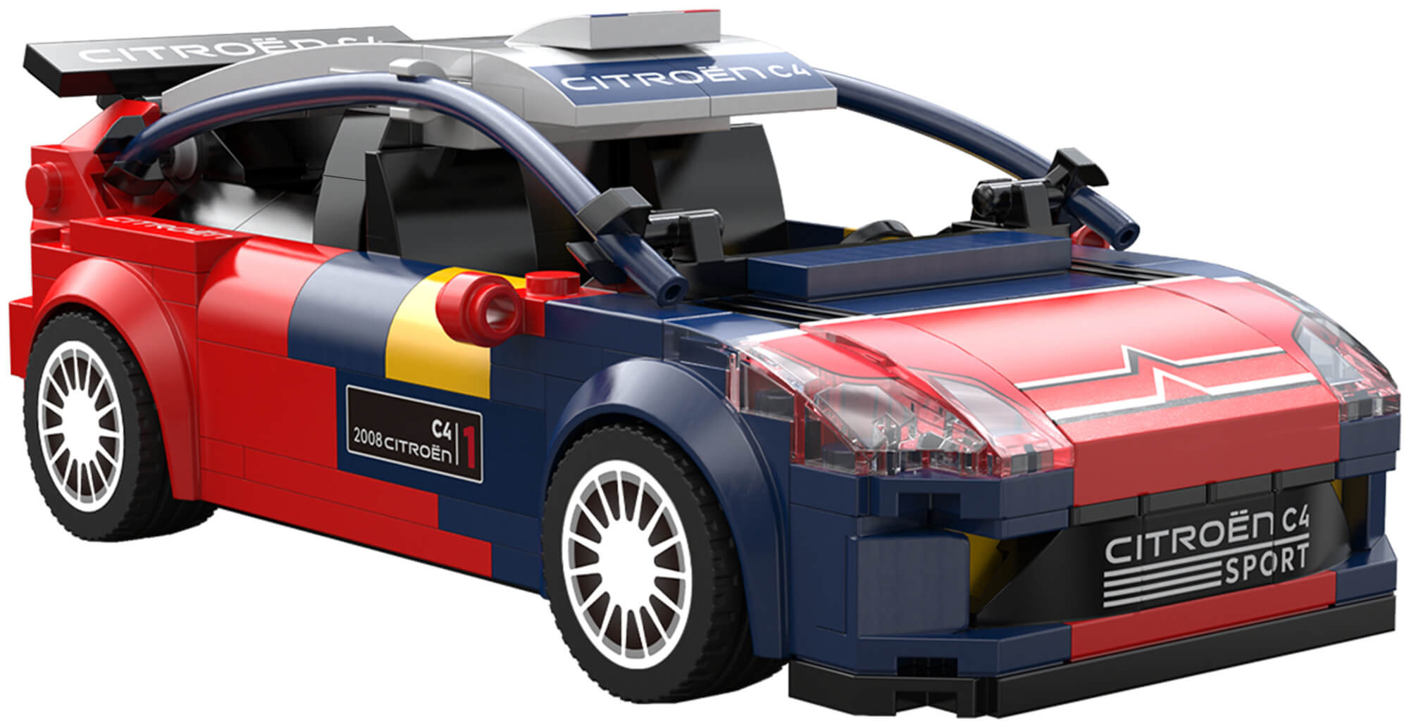Złożony model CaDA Citroen C4 WRC – wyścigówka 1 24