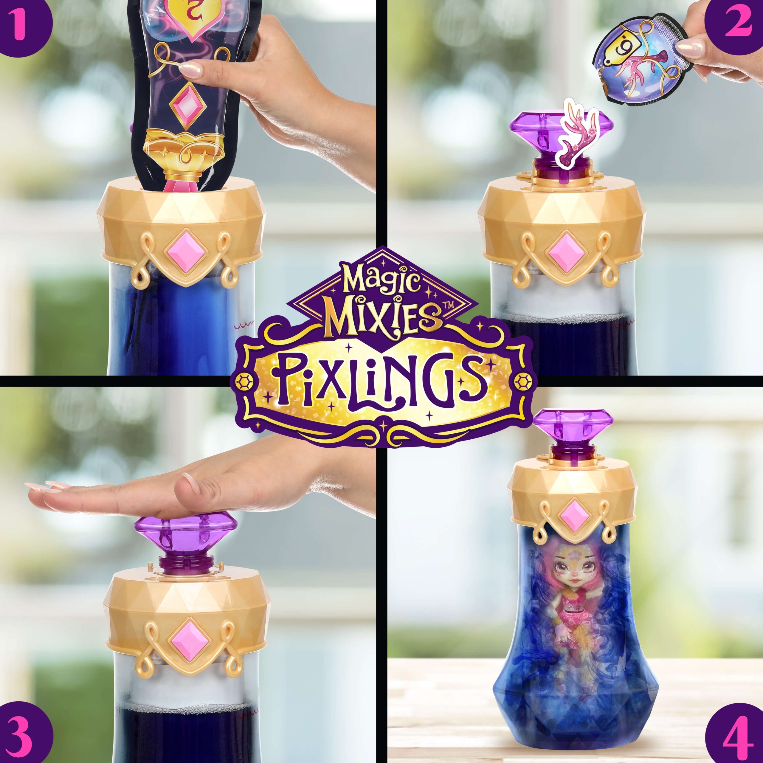 Magic Mixies Pixlings Deerlee efekt odkrywania Magic Mixies Pixlings Deerlee efekt odkrywania