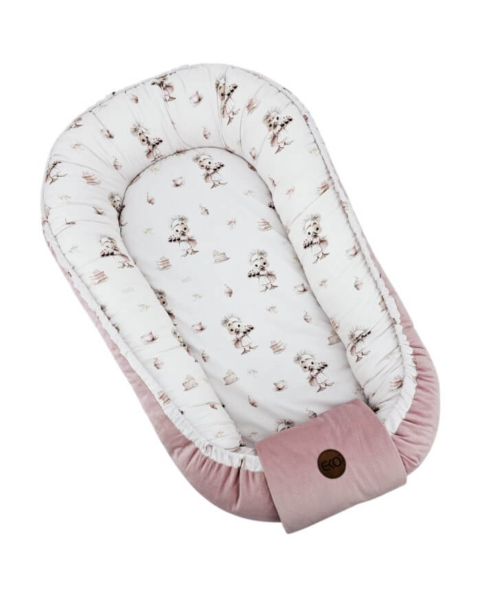 kokon gniazdko dla niemowlaka velvet