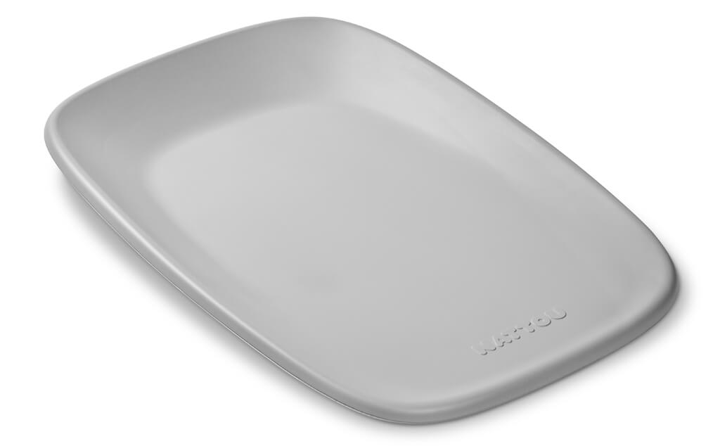 mata do przewijania NATTOU Softy grey 50x70