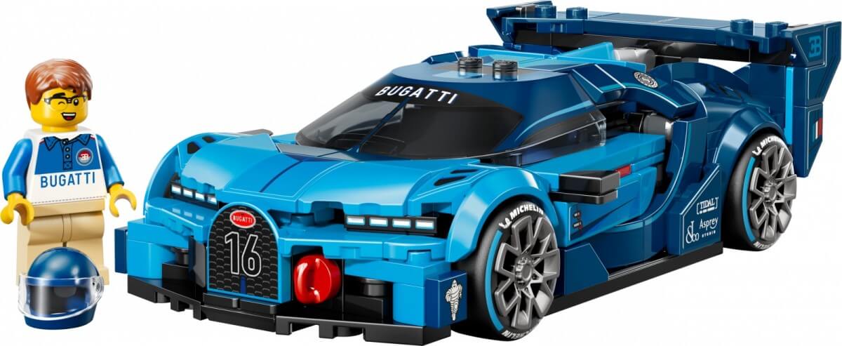 LEGO Bugatti Vision GT minifigurka kierowcy