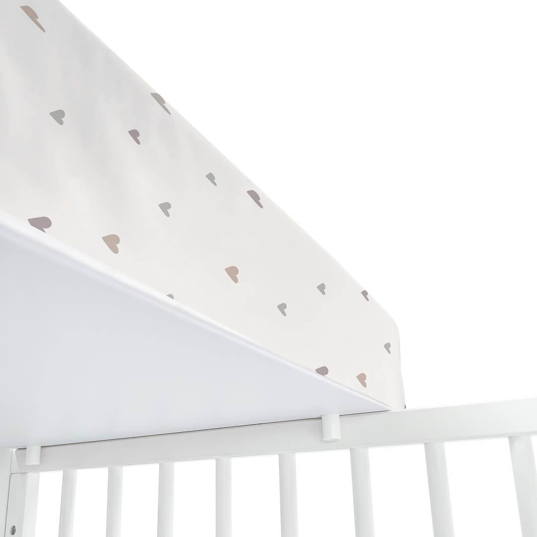 przewijak na łóżeczko 120x60 mini hearts