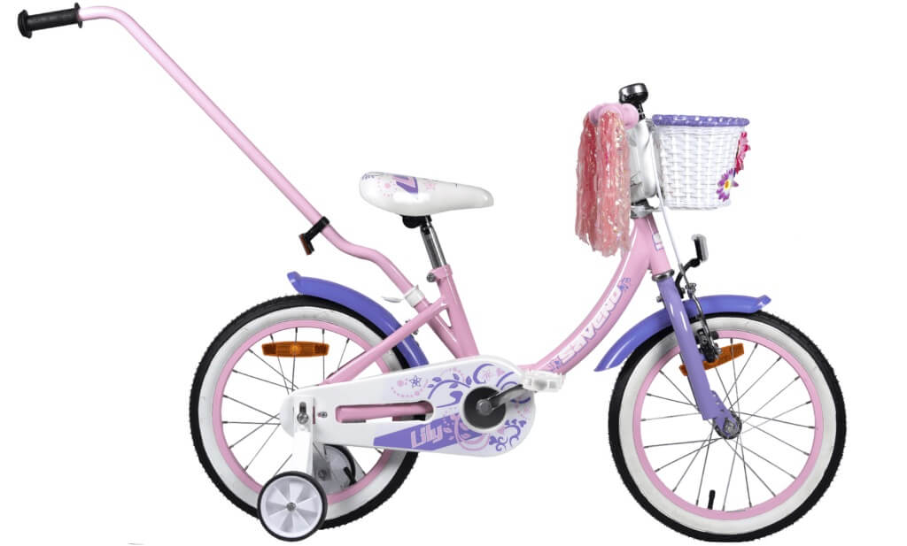 rower dziecięcy 16 cali różowy Saveno LILY